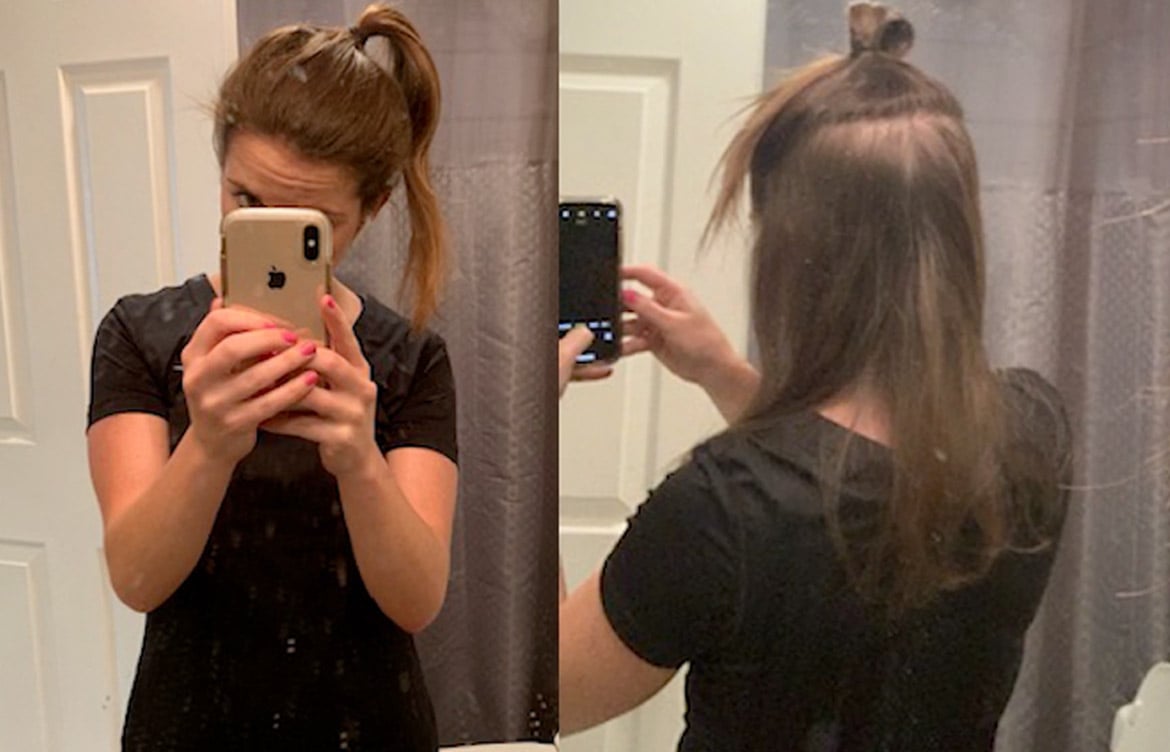 How To Hide Long Hair Under a Wig