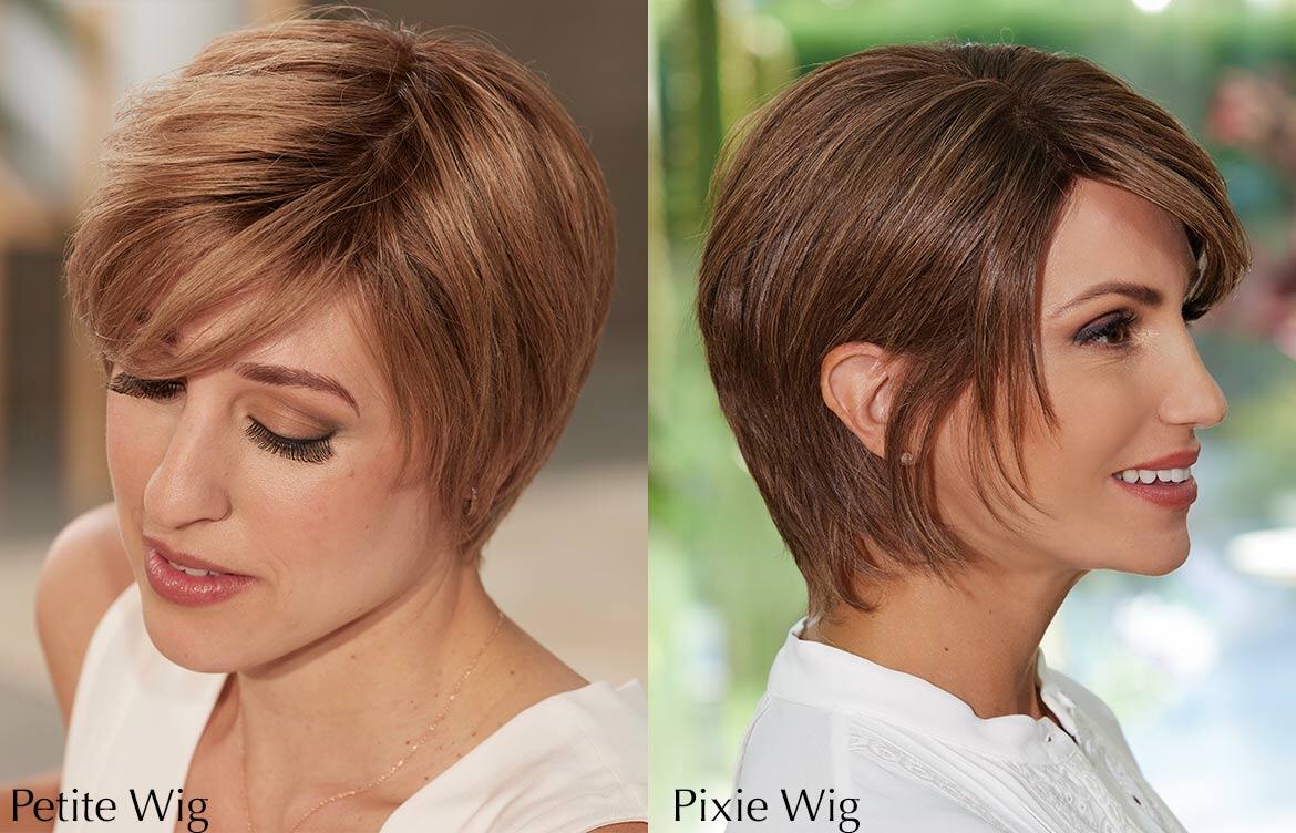 Comparing Two Short Wigs for Women by Daniel Alain