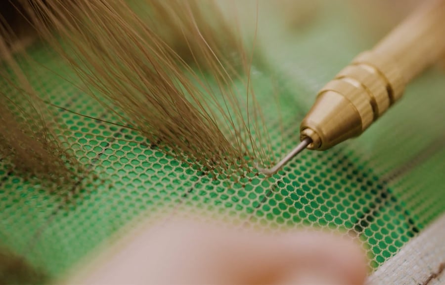 ventilating-hair-in-factory