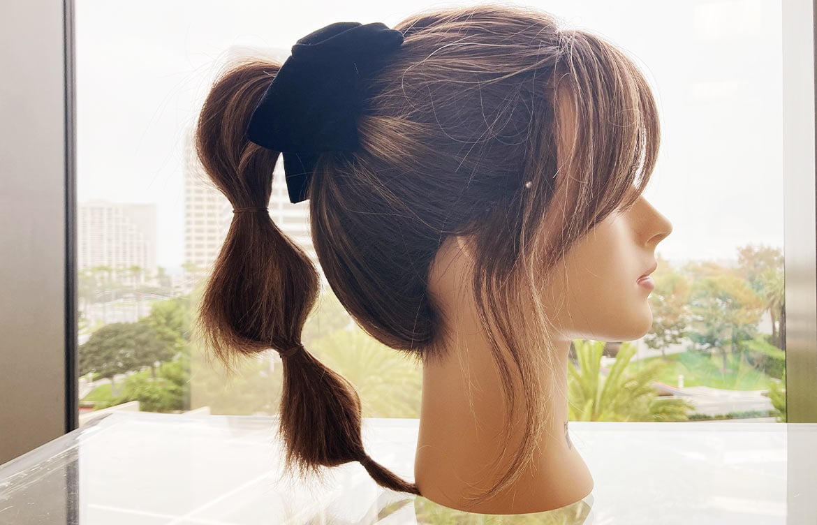 How to Create a Bubble Braid Look with a Follea René Wefted Wig