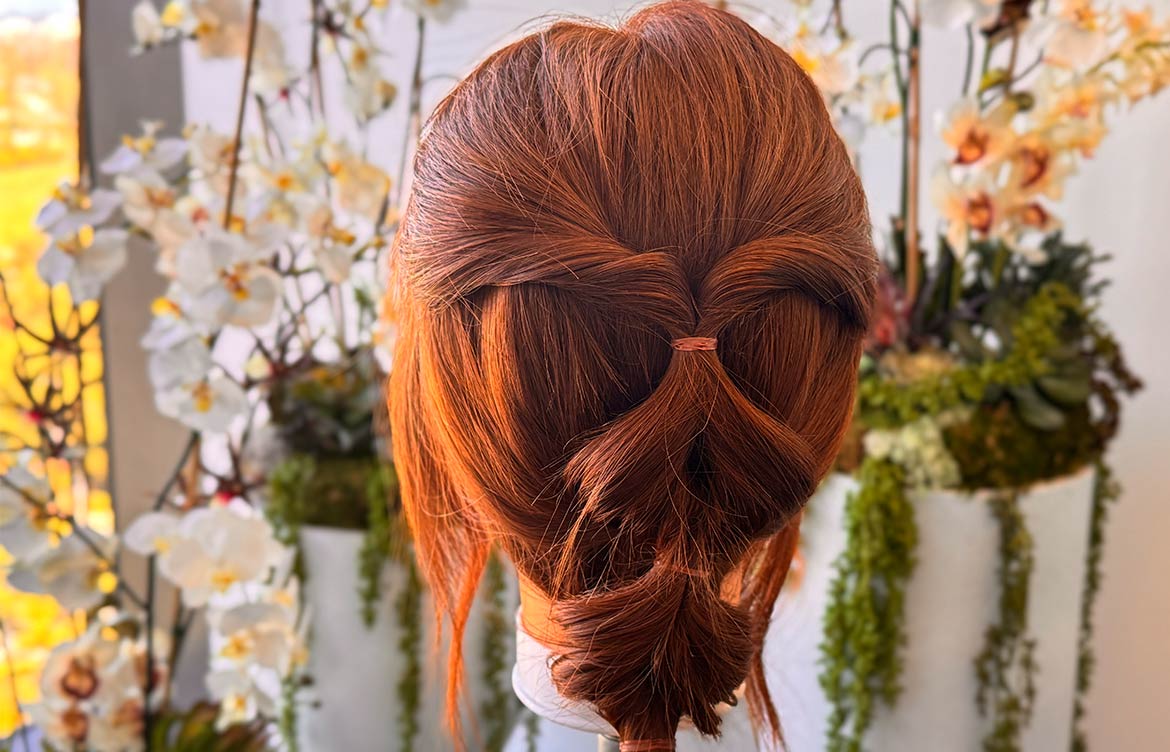 Romantic, Boho Wig Updo Tutorial